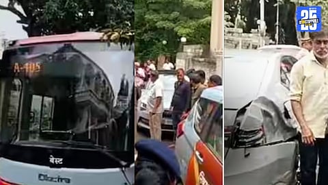 Mumbai BEST Electric Bus Accident: Pedestrian Woman Killed
