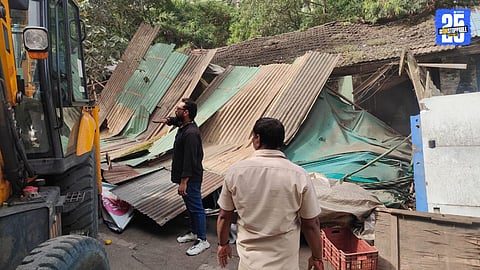 vadgaon sheri encroachment crime