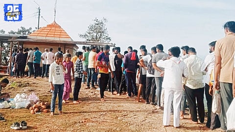 "Monsoon magic at Agashiv Hill draws tourists in huge numbers during Shravan."