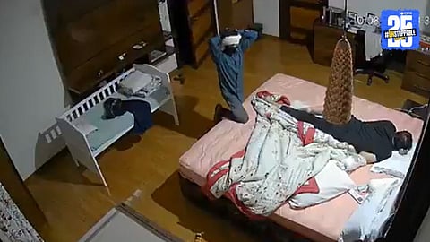 Video: निवृत्त न्यायाधीशाच्या घरात चोरी; चोरट्यांसमोर झोपण्याचे नाटक करून 'असा' वाचवला जीव