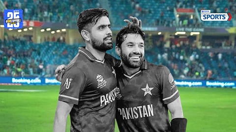 Babar Azam,Mohammad Rizwan