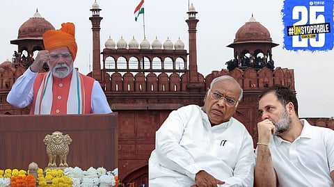 Congress leaders Rahul Gandhi and Mallikarjun Kharge were absent from the Independence Day celebrations at Red Fort, sparking political debate after the party revealed the reason.