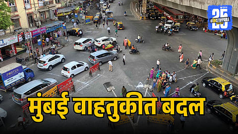 Mumbai Traffic route change
