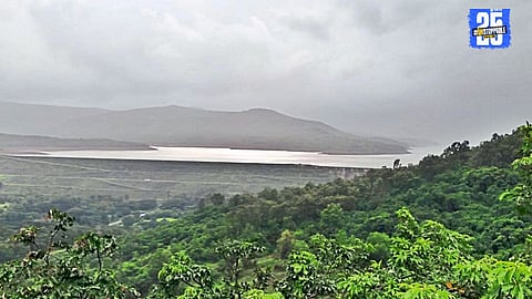 "Chandoli powerhouse releases 900 cusecs of water; Warna river level on the rise after heavy rainfall."