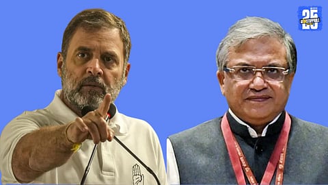 rahul gandhi and election commissioner gyanesh kumar