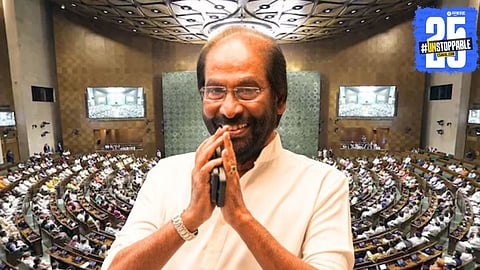 DMK Rajya Sabha MP Tiruchi Siva’s name emerges as INDIA Alliance candidate for the Vice President election.
