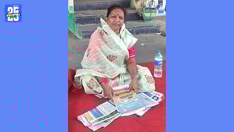 ncp ajit pawar group City President Yashoda Kamble agitation
