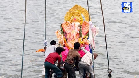 Ganesh Visarjan 2025: Two Major Idol Immersion Spots in Satara Announced
