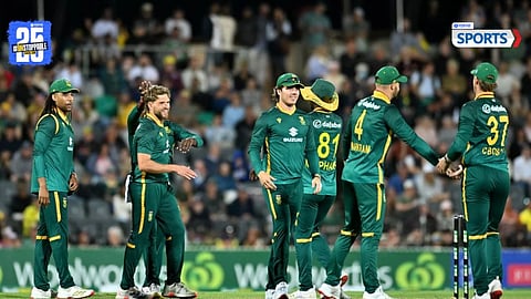 SOUTH AFRICA WON THE ODI SERIES AGAINST AUSTRALIA 