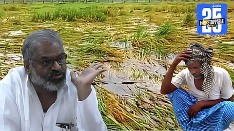 Pasha Patel faces criticism after his controversial statement on farmers suffering crop loss due to heavy rainfall in Maharashtra.