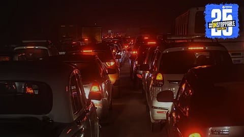 Mumbai-Goa Highway Traffic Jam