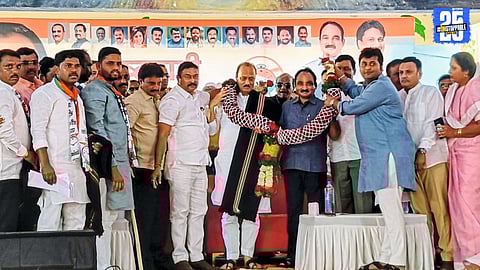 Deputy CM Ajit Pawar assures farmers of timely loan waiver; Anil Desai formally joins NCP in Satara.