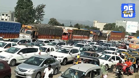 Pune Satara Highway Traffic Jam