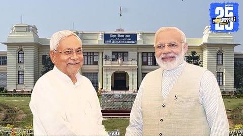 Nitish Kumar and Modi