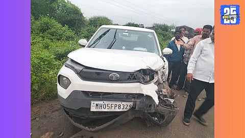 tractor car accident
