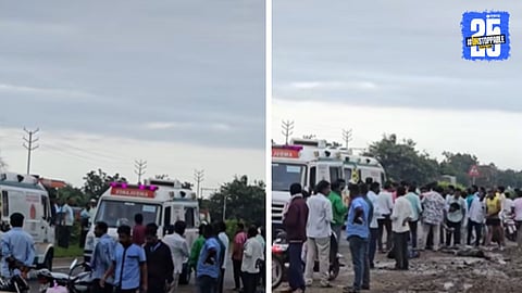 Accident: भीषण अपघात! भरधाव कंटेनरच्या धडकेत बीडमधील सहा जणांचा मृत्यू