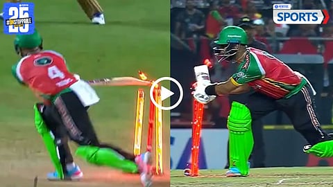 Shai Hope hit wicket