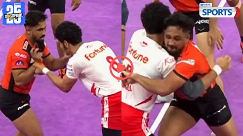 Sunil Kumar tackle | Pro Kabaddi 2025