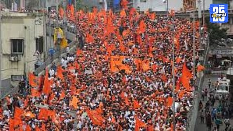 “Solapur police submit report to court on cases filed against Maratha protesters.”