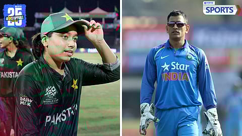 Fatima Sana - MS Dhoni