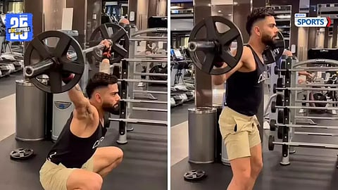 Virat Kohli’s fitness test was held in England