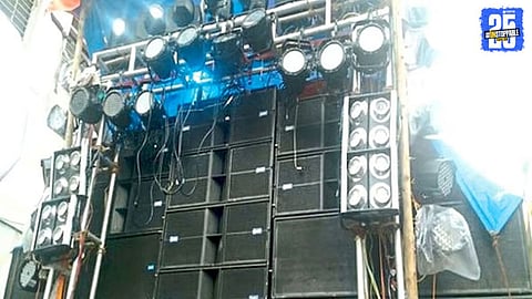 Sangli police’s strict action on loud sound systems; DSP Vimala M. leads drive, 37 mandals booked.