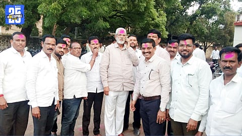 Shri Chhatrapati Sugar Factory employee celebration
