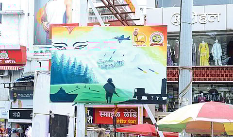 गणेशोत्सवानिमित्त प्रमुख चौकांचे सुशोभीकरण