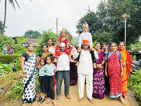गावोगावी रंगला लेकी मागण्याचा पारंपारिक खेळ
