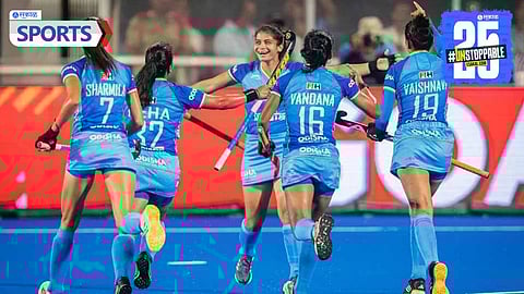 India Women’s Hockey Team Thrash Thailand