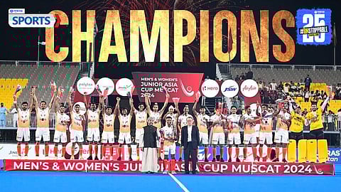 Team India wins Men Hockey Asia Cup