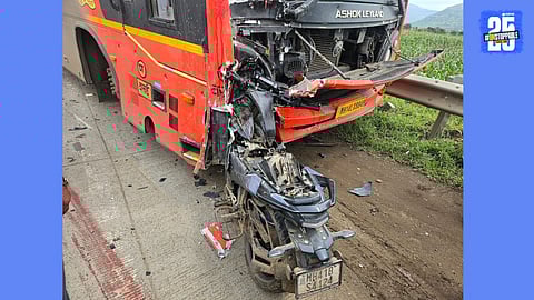 St Bus Bike Accident