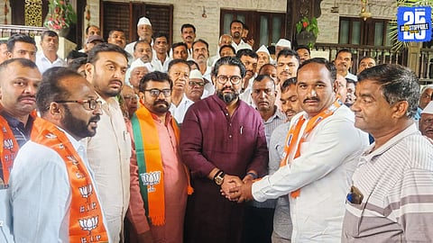 "Jawali Politics Twist: Hemant Shinde Joins BJP, Major Setback for MLA Shashikant Shinde"