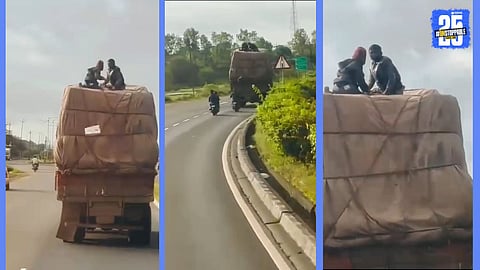 Broad Daylight Theft From Moving Truck on Solapur-Dhule Highway