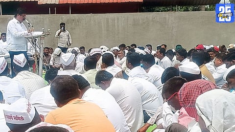 "MP Mohite-Patil warns government during Garwad Pati protest for Neera Deoghar water supply."