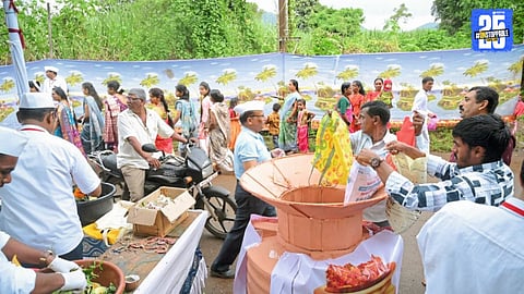 10 tons of Nirmalya collected in Satara during Ganeshotsav; composting process initiated by Dr. Nanasaheb Dharmadhikari Pratishthan.
