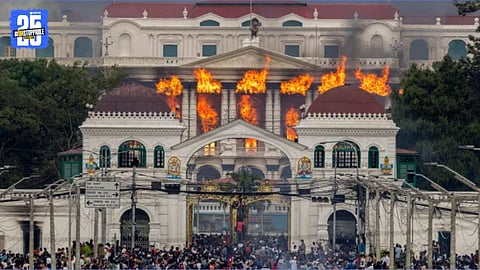 nepal parliament burned