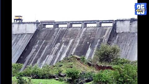 temghar dam water leakage