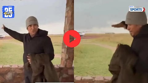 Sachin Tendulkar stranded in jungle after storm forces emergency landing