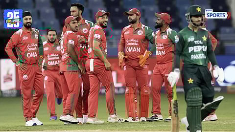 Pakistan suffered a batting collapse against Oman in Asia Cup 2025