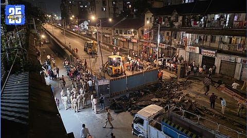 Demolition of Elphinstone Bridge begins