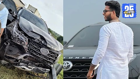 Pratik Shinde Car Accident