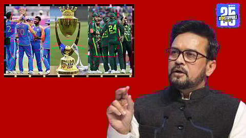 Former Sports Minister Anurag Thakur explains why India must face Pakistan in the Asia Cup despite political tensions.