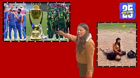 Aishanya Dwivedi protests against the India-Pakistan Asia Cup match, recalling the loss of her husband in the Pahalgam terror attack.