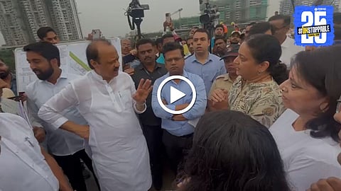 Woman Advises to Ajit Pawar