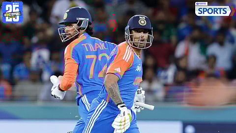 Suryakumar Yadav - Tilak Varma | India vs Pakistan |  Asia Cup 2025