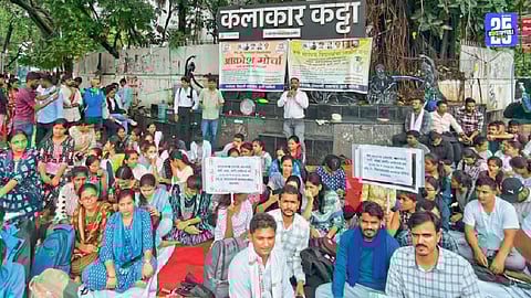 Pune Research Students Protest