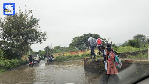 Khadakwasla Bridge water