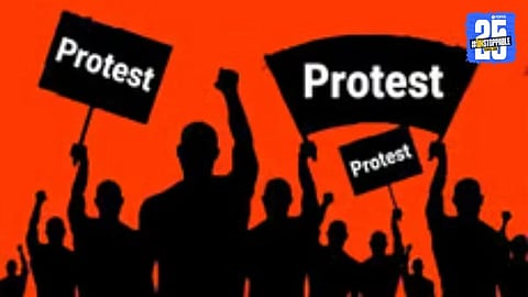 Mathadi Workers Protest