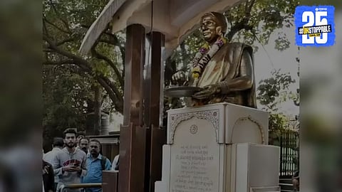 Meenatai Thackeray Statue Vandalised